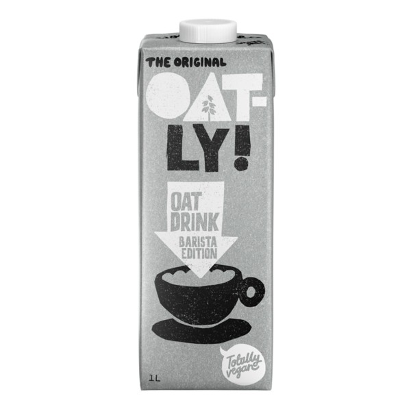 1 litre Oatly Barista Edition